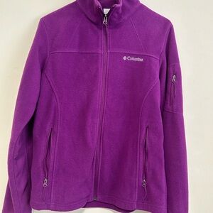 Columbia Women's Purple Fleece Sweater